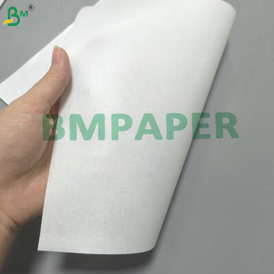 سفید 43 - 45gm کاغذ پوشش داده شده برای ماست پوشش داده شده یک طرف