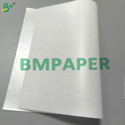 Food Safe Yogurt Lid Coated Paper 43 / 45gsm Anti - Crack Bleached Kraft