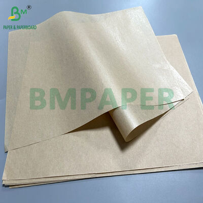مقاومت در برابر روغن 30gsm + 15PE کاغذ پوشیده برای بسته بندی آشپزخانه 70 x 100cm