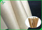 قهوه 60gsm 120gsm براون کرافت کاغذ نوع رول درجه مواد غذایی برای ساخت نی
