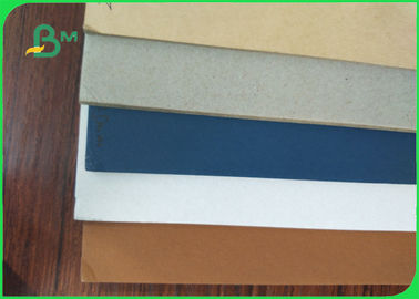 1mm 1.5mm 2mm خاکستری Chipboard ورق های کاغذی سیاه لایه دار خاکستری