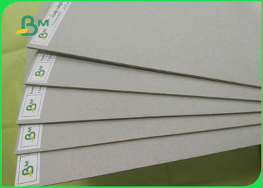 1mm 1.5mm 2mm خاکستری Chipboard ورق های کاغذی سیاه لایه دار خاکستری
