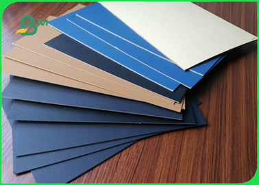 1mm 1.5mm 2mm خاکستری Chipboard ورق های کاغذی سیاه لایه دار خاکستری