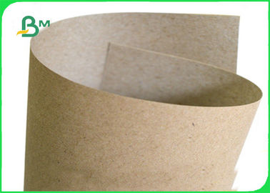 250 / 300 / 300gsm سطح محکم و روشن رول کاغذ کرافت برای بسته بندی