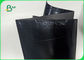 عرض 150 سانتی متر × 110 × الیاف 0.55 میلی متر رنگ سیاه کاغذ کرافت قابل شستشو برای کیف های دستی