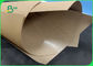قابل تجزیه ایمنی 35 - 300gsm PE - رول کاغذ Kraft روکش شده برای جعبه مواد غذایی