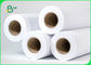کاغذ پلاتر بدون پوشش 80gsm 62 اینچ 72 اینچ 25 اینچ 25kg / رول برای کارخانه پوشاک