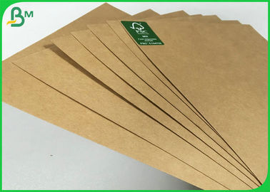 ضد پیچ و تاب پالپ خالص کاغذ کرافت قهوه ای رول 190g 200g 230g 250g