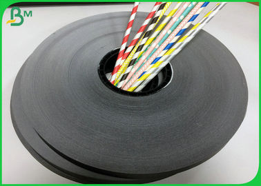 60G 15mm Solid Black Slit Paper Roll با گواهینامه FDA تایید شده