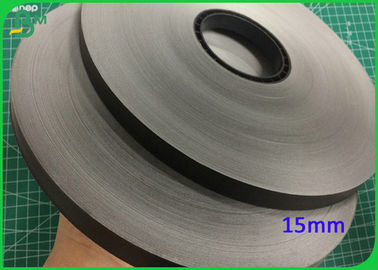 60G 15mm Solid Black Slit Paper Roll با گواهینامه FDA تایید شده