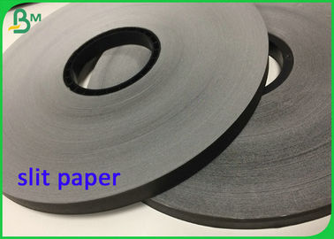 60G 15mm Solid Black Slit Paper Roll با گواهینامه FDA تایید شده