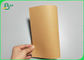80g - 300g کاغذ قهوه ای Kraft برای کیسه های خمیر چوب ، سازگار با محیط زیست