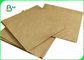 مواد غذایی درجه کاغذ قهوه ای کرافت برای جعبه های دور جعبه مقاومت در برابر اشک 300gsm 350gsm