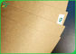 رول بسته بندی 180gsm تخته بوش قهوه ای طبیعی Kraft برای بسته بندی بازیافت شده