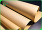 کاغذ قهوه ای کرافت 40gsm 50gsm بادوام برای مقاومت در برابر اشک توپی 1100 میلی متر