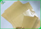 کاغذ رنگی قهوه ای 12gsm Poly Laminated Virgin 80gsm kraft غلتک کاغذ برای بسته بندی