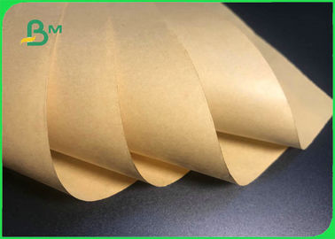 کاغذ کرافت کرافت کاغذ بامبو Virgin Bamboo 40gsm 50gsm برای بسته بندی مواد غذایی میان وعده