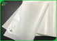 رول کاغذ سفید 30gsm تا 60gsm روکش کاغذ سفید شده Kraft سفید شده برای بسته بندی مواد غذایی