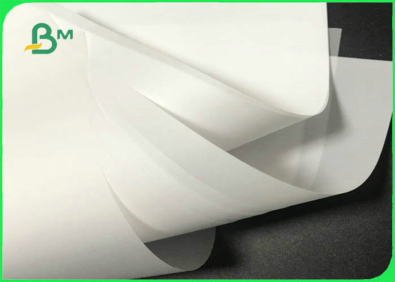 کاغذ ردیابی سفید شفاف 73gsm 900mm * 70m برای طراحی معماری
