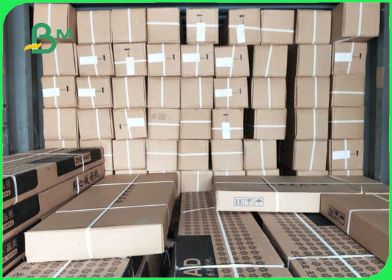 کاغذ ردیابی سفید شفاف 73gsm 900mm * 70m برای طراحی معماری