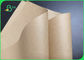 کاغذ کرافت 70 گرمی 80 گرمی قهوه ای برای کیف های دستی چقرمگی خوب 70 100 100 سانتی متر