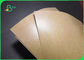 بسته بندی مواد غذایی کاغذ کرافت پوشش داده شده PE 135 گرم در برابر 350 گرم در برابر مقاومت در برابر اشک زیاد