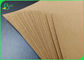 ورق های کاغذ کرافت قهوه ای بدون پوشش 200 گرم 250 گرم بر متر A3 / A4 / A5