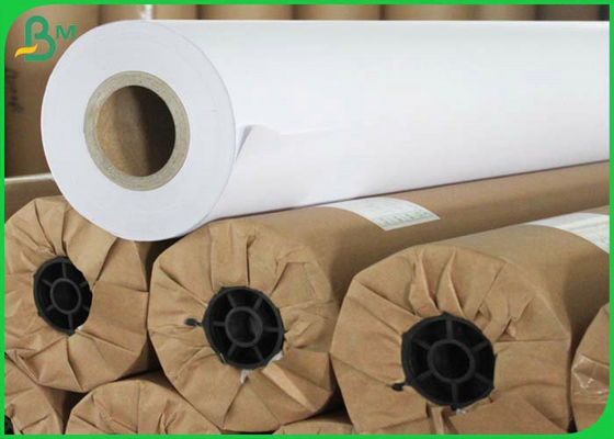 کاغذ باند سفید 20 پوندی 2 اینچی Core CAD Plotter paper برای فروشگاههای خدمات کپی