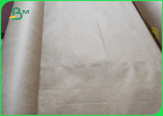 1.4 متر X 300 متر کاغذ بسته بندی کاغذ 80gsm بسته کاغذ رول رنگ قهوه ای