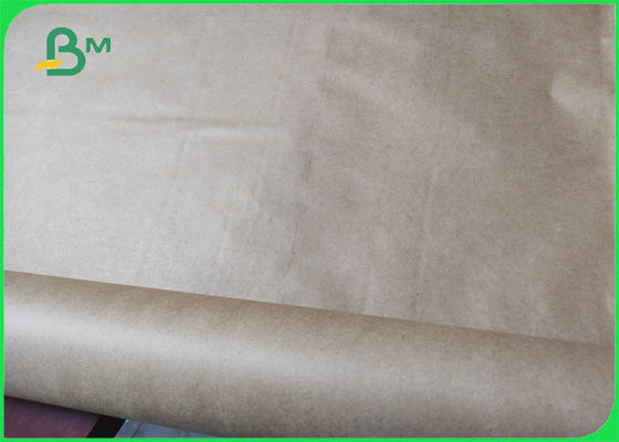 1.4 متر X 300 متر کاغذ بسته بندی کاغذ 80gsm بسته کاغذ رول رنگ قهوه ای