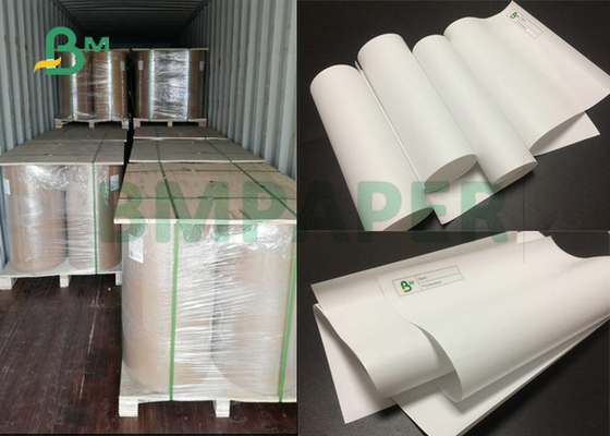 رول کاغذ حرارتی 410 میلی متری 880 میلی متری با عرض بزرگ 48 گرم 55 گرم برای کاغذ POS