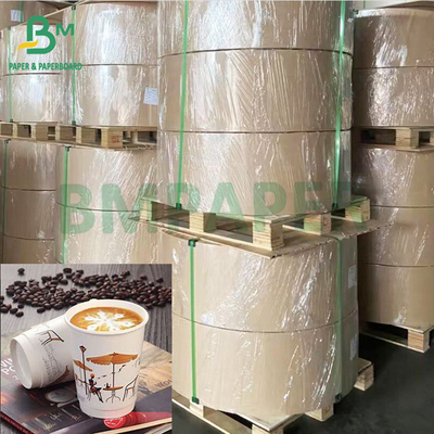 250 GSM کاغذ پایه لیوان بسته بندی یخچال مخروطی سفید