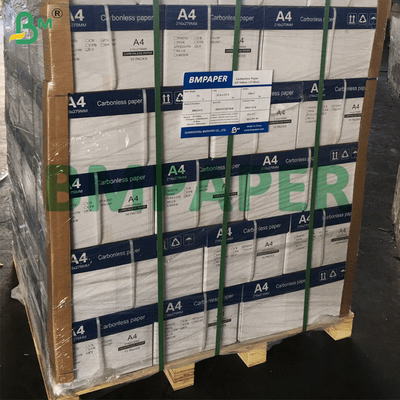 کاغذ فوق العاده 8.5 × 11 بدون کربن سفید روشن کاغذ خود کپی دیجیتال