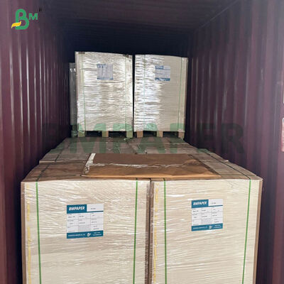 100٪ پالپ چوبی 280gsm 300gsm کارت کاغذ کرفت پوشش سفید برای ظروف مواد غذایی