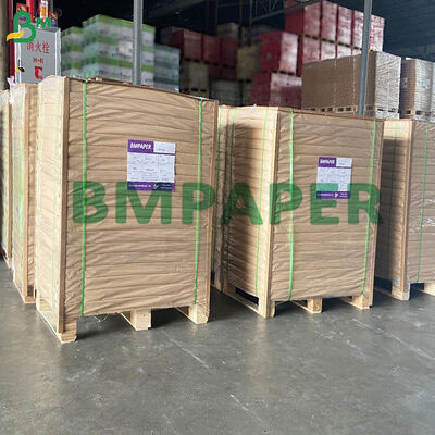کاغذ کیف سفید شده MG Kraft 1 طرف درخشش بالا و قدرت عالی