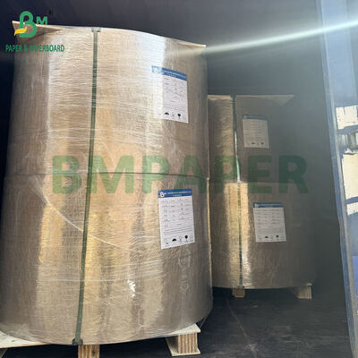 70gsm 80gsm 340mm 450mm مقاومت کششی بالا کاغذ کرافت قهوه ای برای کیسه کاغذی